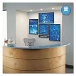 Quartet® Matrix Magnetic Boards, Painted Steel, 48 x 31, White, Aluminum Frame view 3