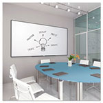 Quartet® Fusion Nano-Clean Magnetic Whiteboard, 48 x 36, Black Frame view 2
