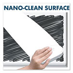 Quartet® Fusion Nano-Clean Magnetic Whiteboard, 72 x 48, Silver Frame view 3