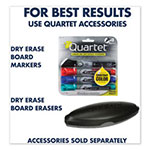 Quartet® Porcelain Magnetic Whiteboard, 96 x 48, Aluminum Frame view 2
