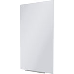 Quartet InvisaMount Vertical Magnetic Glass Dry-Erase Boards, 28 x 50, White Surface view 1