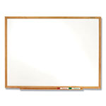 Quartet® Classic Series Total Erase Dry Erase Board, 36 x 24, Oak Finish Frame view 1