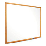 Quartet® Classic Series Total Erase Dry Erase Board, 72 x 48, Oak Finish Frame view 3