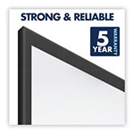 Quartet® Classic Series Nano-Clean Dry Erase Board, 36 x 24, Black Aluminum Frame view 5