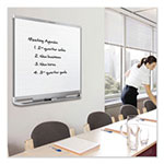 Quartet® Prestige 2 Magnetic Total Erase Whiteboard, 96 x 48, Aluminum Frame view 1