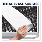Quartet® Prestige 2 Magnetic Total Erase Whiteboard, 96 x 48, Aluminum Frame view 4