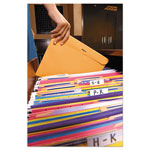 Quality Park Redi-File Clasp Envelope, #90, Cheese Blade Flap, Clasp/Gummed Closure, 9 x 12, Brown Kraft, 100/Box view 1