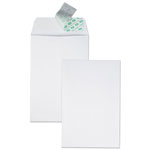 Quality Park Redi-Strip Catalog Envelope, #1, Cheese Blade Flap, Redi-Strip Closure, 6 x 9, White, 100/Box view 1