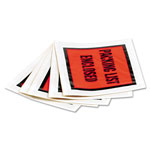Quality Park Self-Adhesive Packing List Envelope, 4.5 x 5.5, Orange, 1,000/Carton view 1