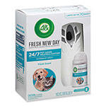 Air Wick Pet Odor Neutralization Automatic Spray Starter Kit, 6 x 2.25 x 7.75, White/Gray, 4/Carton view 1