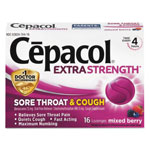 Cepacol® Sore Throat and Cough Lozenges, Mixed Berry, 16 Lozenges orginal image