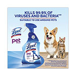 Lysol Pet Solutions Disinfecting Cleaner, Citrus Blossom, 32 oz Trigger Bottle, 9/Carton view 4