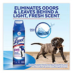 Lysol Disinfectant Spray II Pet Odor Eliminator, Fresh, 15 oz Aerosol Spray, 12/Carton view 3