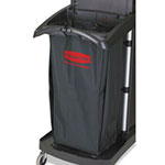 Rubbermaid Fabric Cleaning Cart Bag, 26 gal, 17.5