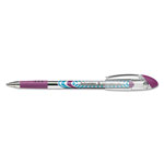 Schneider Slider Basic Ballpoint Pen, Stick, Extra-Bold 1.4 mm, Violet Ink, Violet Barrel, 10/Box view 2