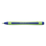 Schneider Xpress Fineliner Porous Point Pen, Stick, Medium 0.8 mm, Blue Ink, Blue/Green Barrel, 10/Box view 2