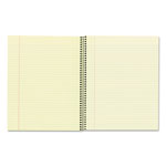 National Brand Single-Subject Wirebound Notebooks, Narrow Rule, Brown Paperboard Cover, (80) 10 x 8 Sheets view 1