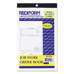 Rediform Job Work Order Book, Two-Part Carbonless, 5.5 x 8.5, 50 Forms Total view 1