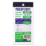 Rediform Small Money Receipt Book, Two-Part Carbonless, 2.75 x 5, 50 Forms Total view 1