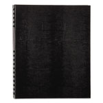 Blueline NotePro Notebook, 1 Subject, Medium/College Rule, Black Cover, 11 x 8.5, 100 Sheets orginal image
