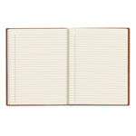 Blueline Da Vinci Notebook, 1-Subject, Medium/College Rule, Tan Cover, (75) 9.25 x 7.25 Sheets view 1