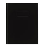 Blueline Business Notebook w/Black Cover, College Rule, 9-1/4 x 7-1/4, 96 Sheets/Pad view 1