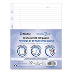 Blueline MiracleBind Ruled Paper Refill Sheets for all MiracleBind Notebooks and Planners, 9.25 x 7.25, White/Blue Sheets, Undated view 4