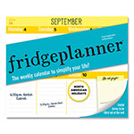 Blueline Fridge Planner Magnetized Weekly Calendar with Pads + Pencil, 12 x 12.5, White/Yellow Sheets, 16-Month (Sept-Dec): 2024-2025 view 3