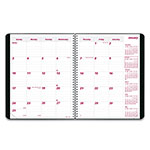 Brownline DuraFlex 14-Month Planner, 8.88 x 7.13, Black Cover, 14-Month (Dec to Jan): 2023 to 2025 view 1