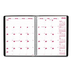 Brownline Essential Collection 14-Month Ruled Monthly Planner, 11 x 8.5, Black Cover, 14-Month (Dec to Jan): 2023 to 2025 view 1
