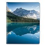 Brownline Mountains Weekly Appointment Book, Mountains Photography, 11 x 8.5, Blue/Green Cover, 12-Month (Jan to Dec): 2024 view 2