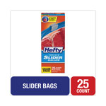 Hefty Slider Bags, 1 gal, 2.5 mil, 10.56