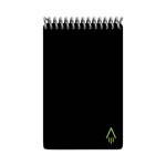 Rocketbook Mini Notepad, Dotted Rule, 24 White 3.5 x 5.5 Sheets, Black Cover view 1