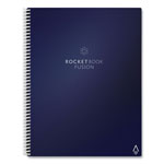 Rocketbook Fusion Smart Notebook, Seven Page Formats, Blue Cover, 11 x 8.5, 21 Sheets view 1