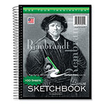 Roaring Spring Paper Sketch Book, 60-lb Drawing Paper Stock, Rembrandt Photography Cover, (100) 11 x 8.5 Sheets,12/CT view 2