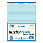 Roaring Spring Paper Enviroshades Legal Notepads, 50 Blue 8.5 x 11.75 Sheets, 72 Notepads/Carton view 2
