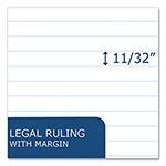 Roaring Spring Paper Legal Pad, 50 White 8.5 x 11 Sheets, 72/Carton view 1