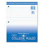 Roaring Spring Paper Loose Leaf Paper, 8.5 x 11, 3-Hole Punched, College Rule, White, 500 Sheets/Pack, 5 Packs/Carton view 3