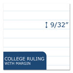 Roaring Spring Paper Notebook Filler Paper, 3-Hole, 8.5 x 11, College Rule, 100/Pack view 2