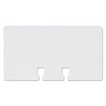 Rolodex Plain Unruled Refill Card, 2 1/4 x 4, White, 100 Cards/Pack view 1