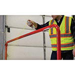 Rust-Oleum Industrial Choice 1600 System Multi-Purpose Enamel Spray Paint, Flat Gray, 12 oz Aerosol Can, 6/Carton view 1