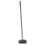 Rubbermaid Floor and Carpet Sweeper, Black, 6.5" Sweep Path view 2