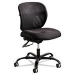 Safco Vue Intensive-Use Mesh Task Chair, Supports up to 500 lbs., Black Seat/Black Back, Black Base view 1