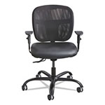 Safco Vue Intensive-Use Mesh Task Chair, Supports up to 500 lbs., Black Seat/Black Back, Black Base view 4