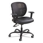 Safco Vue Intensive-Use Mesh Task Chair, Supports up to 500 lbs., Black Seat/Black Back, Black Base orginal image