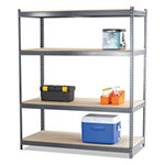 Safco Steel Pack Archival Shelving, 69w x 33d x 84h, Gray view 4