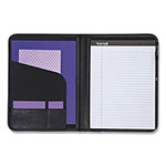 Samsill Professional Padfolio, Storage Pockets/Card Slots, Writing Pad, Black view 2