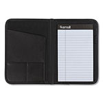 Samsill Professional Padfolio, 3/4w x 9 1/4h, Open Style, Black view 4