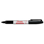 Sharpie® Industrial Permanent Marker, Fine Bullet Tip, Black, Dozen view 1