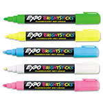 Expo® Bright Sticks, Medium Bullet Tip, Assorted Colors, 5/Set view 2